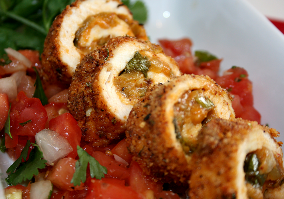 Chicken Chile Relleno Rolls Recipe - 30g of Protein! : ObesityHelp