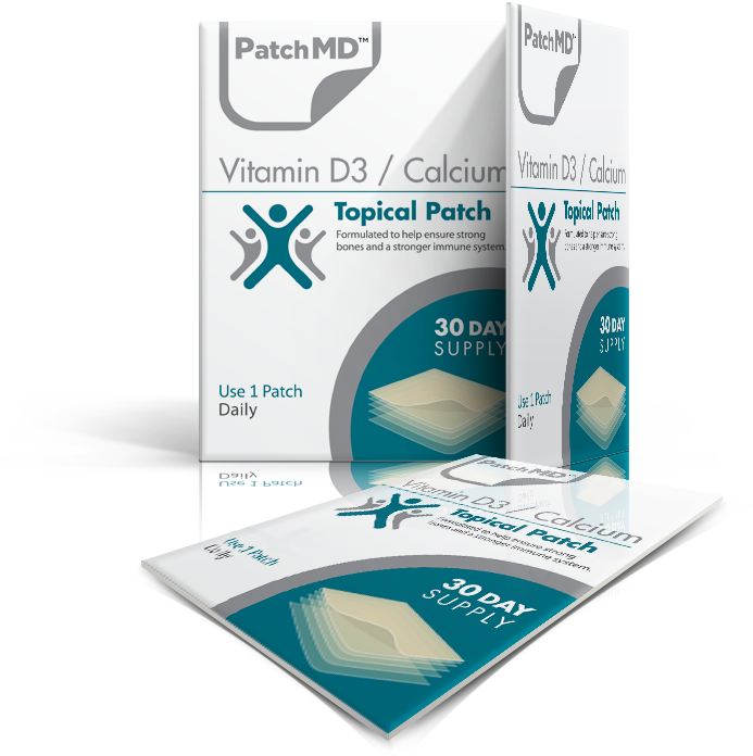 Vitamin D3/Calcium Topical Patch (30Day Supply) Product Overview