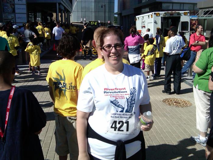 Just finished my first 5K funwalk! Just finished my first 5K funwalk!