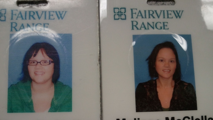 last and this years work badge whoop whoop pic inside