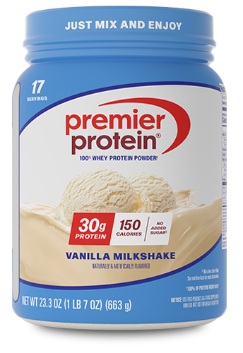 Premier Protein Vanilla 100% Whey Powder