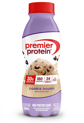 Premier Protein Cookie Dough Shake 11oz Bottle