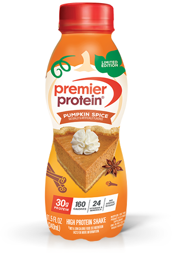 Premier Protein Pumpkin Spice Shake 11.5oz Bottle