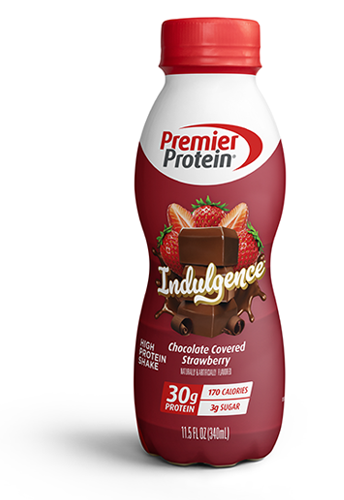 Premier Protein Chocolate Covered Strawberry Indulgence Shake 11.5oz Bottle