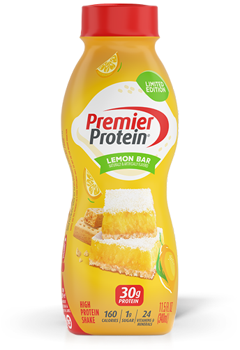 Premier Protein Lemon Bar Shake 11oz Bottle