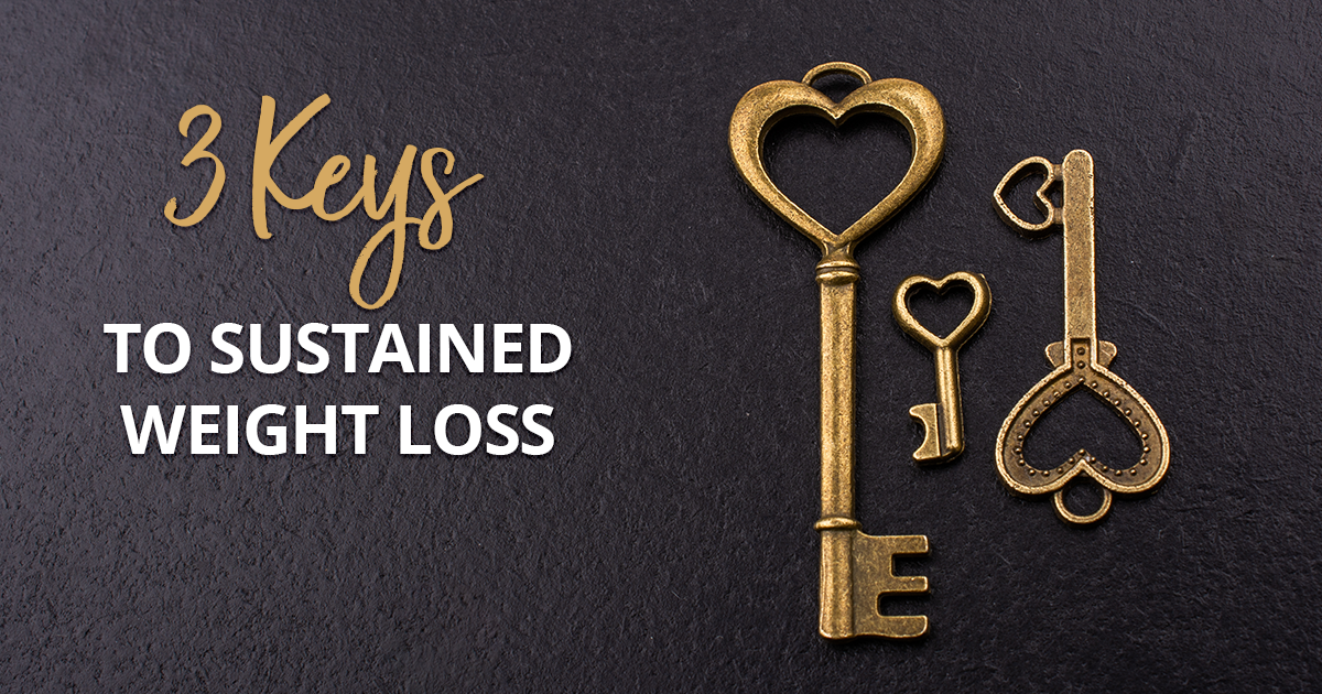Three Keys To Sustained Weight Loss ObesityHelp