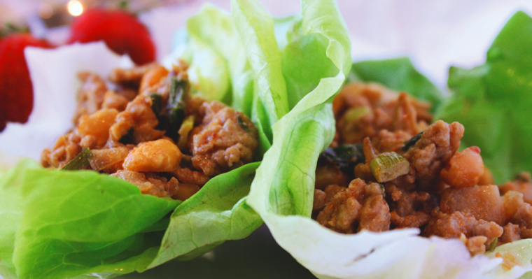 Chicken Lettuce Wrap