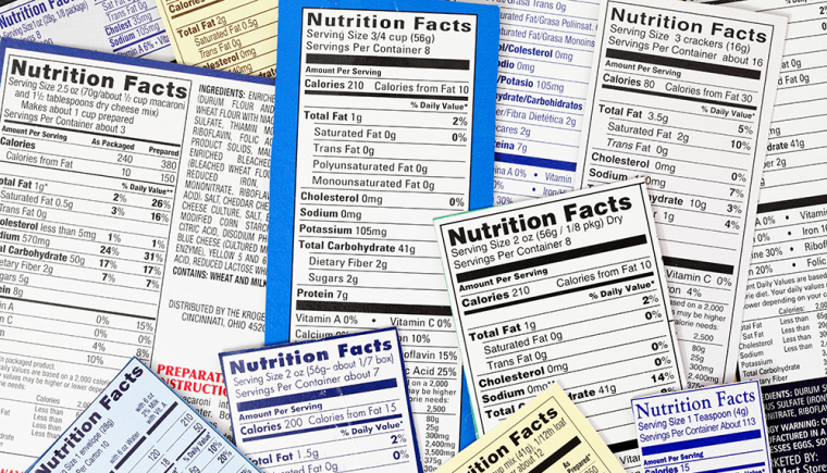 Nutrition Label