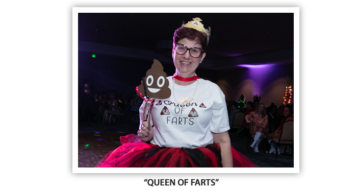 #OH2019 Meet and Greet Costume Party queen of farts