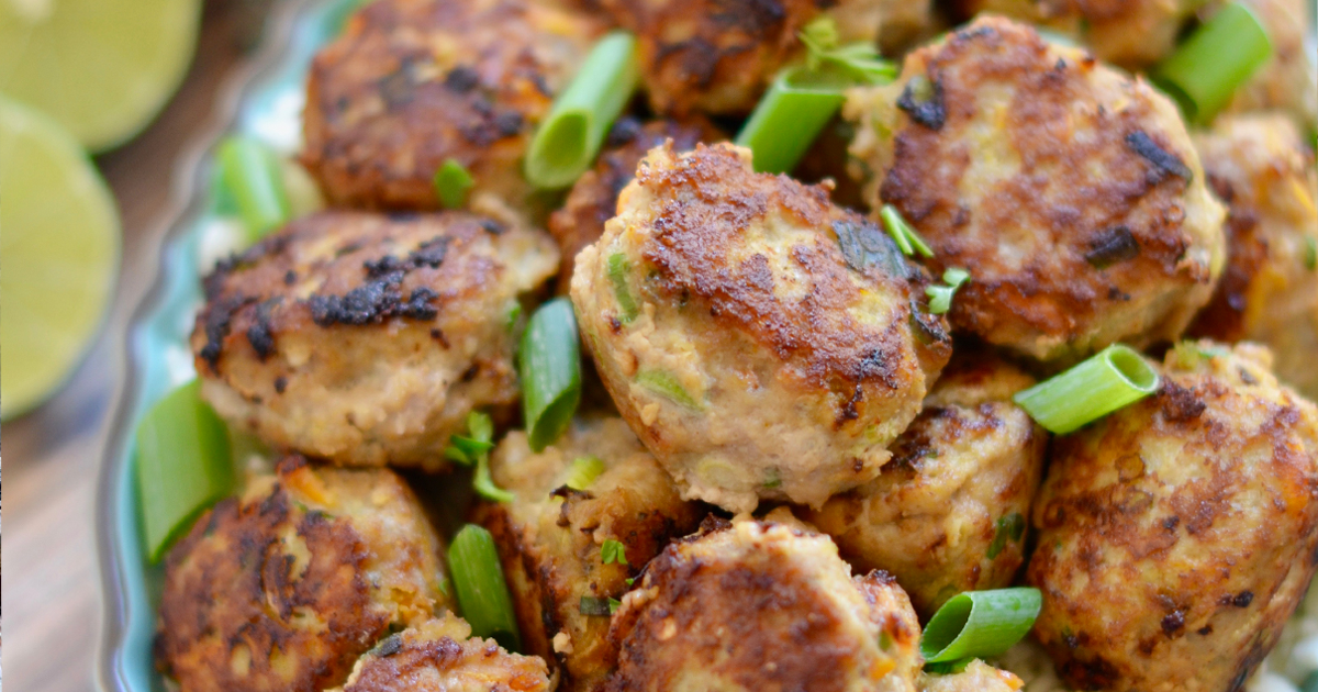 Thai Curry Turkey Meatballs Recipe ObesityHelp