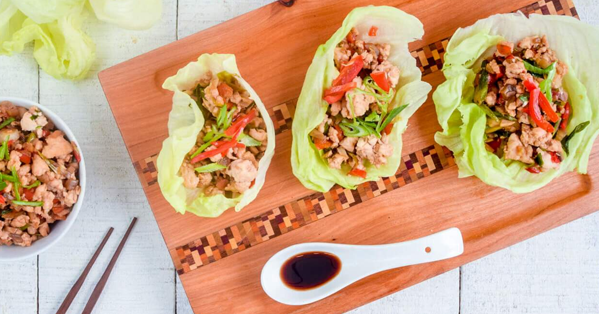 P.F. Chang’s Chicken Lettuce Wraps Recipe Makeover a Lower Carb
