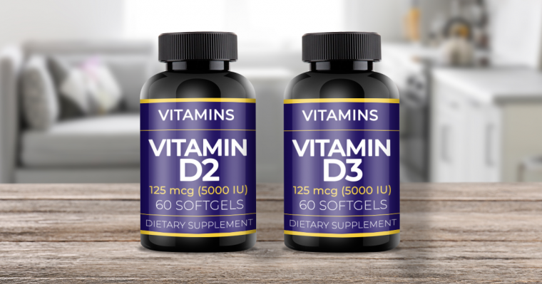 Vitamin D2 and Vitamin D3