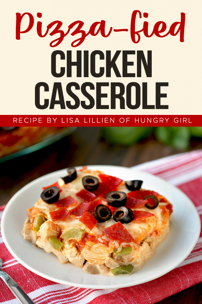 Pizza-fied Chicken Casserole