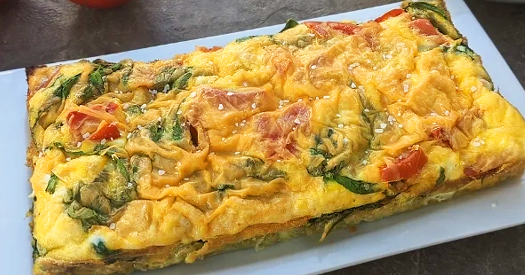 Omelette Breakfast Loaf