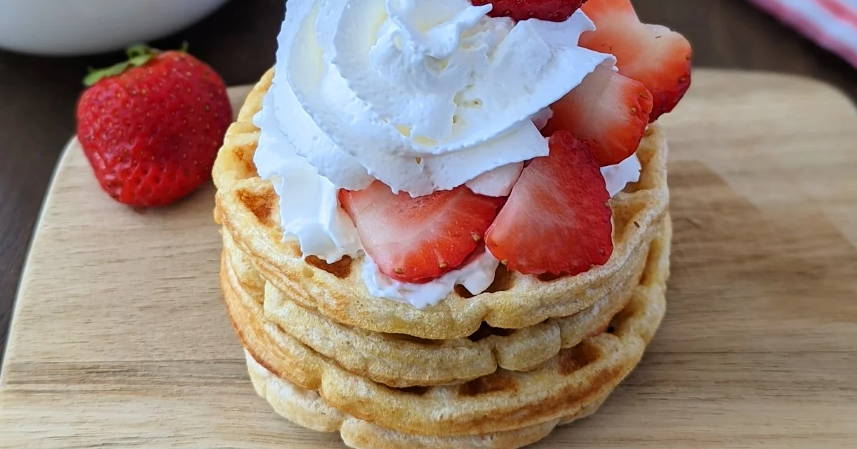 3 Ingredient Protein Waffles {without Protein Powder} ObesityHelp