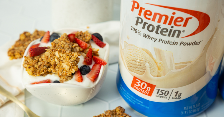 Premier Protein Cinnamon Vanilla Granola Clusters