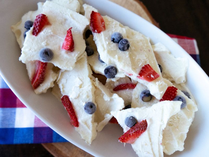 Recipes for Smaller Appetites - Protein - Yogurt Bark