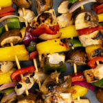 Sweet and Savory Hawaiian Chicken Kabobs