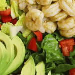 Chipotle Shrimp and Salad