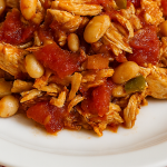 Instant Pot or Crockpot Nacho Chicken Chili