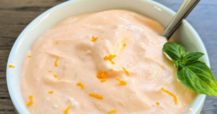 Cottage Cheese Orange Creamsicle Protein Bowl