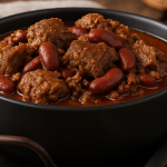 Flavorful & Protein-Packed Beefy BBQ Chili