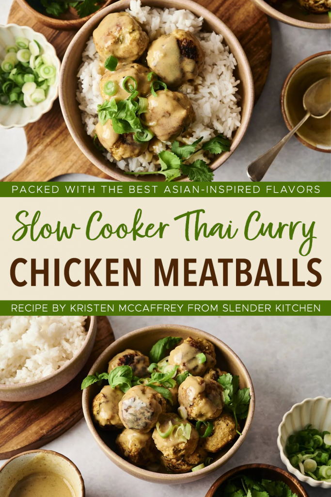 Thai Curry Chicken Meatballs