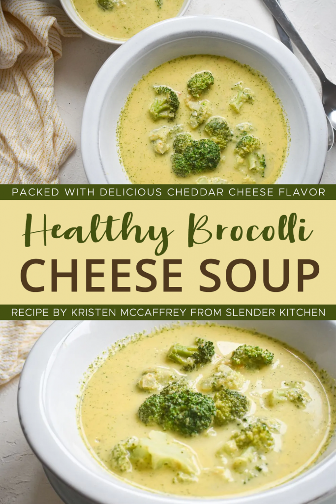 Healthy Broccoli Cheese Soup