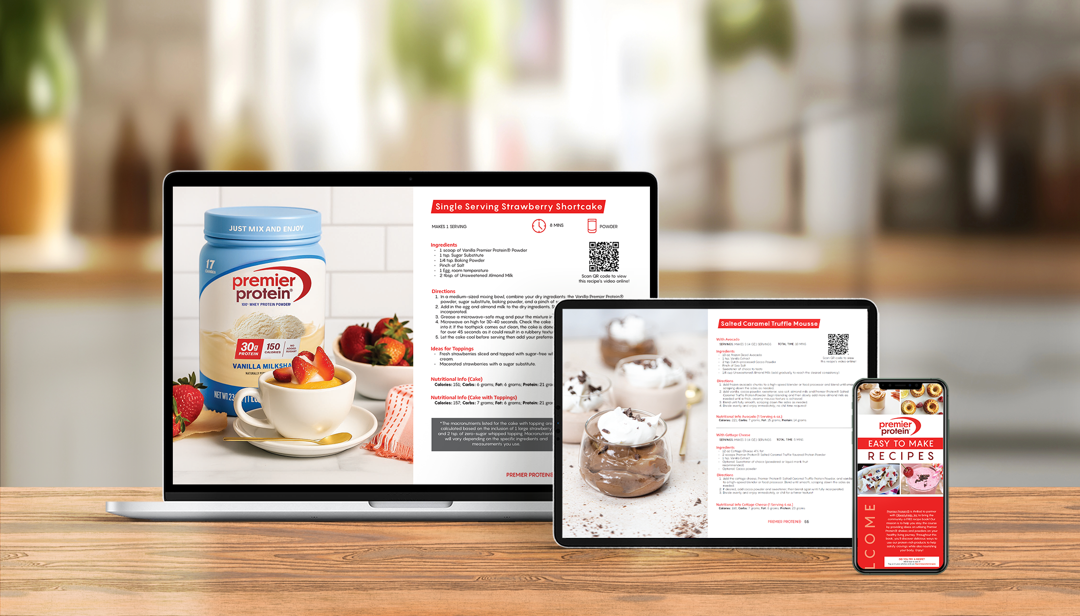 Premier Protein Recipe Book